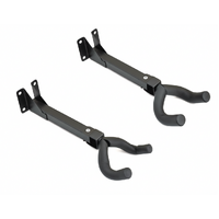 2 x Guitar Hanging Hook Adjustable Angles includes slat wall convertor (NEW)