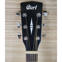 Cort SFX-ME Left Handed Acoustic Guitar with Built-In Tuner Slim Body