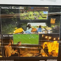 LASER PJT-BYCBL-040 1080P Outdoor Cinema Bundle 144 Inch Screen
