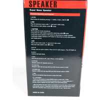 NEW SING-E LED Flashing Light Portable Subwoofer Party Karaoke Speaker + Mic