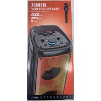 NEW Party Karaoke System Dual 8 Inch High Power Light Show Super Bass Bluetooth by SING-E