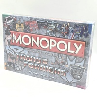 Monopoly Transformers Retro Edition Board Game Hasbro Collectible