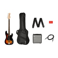 Squier by Fender Affinity Series Precision Bass PJ Pack with Rumble 15 Amp