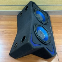 US-Audio BEZERK Twin 12 Inch Subwoofer in Box Dual Car Audio Speaker Enclosure