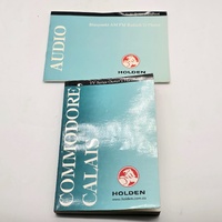 Holden Commodore Calais VY Owners Handbook Manual Audio Book 1st Print