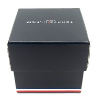 Tommy Hilfiger Mens Watch Green Dial Stainless Steel Band TH.303.1.14.3750