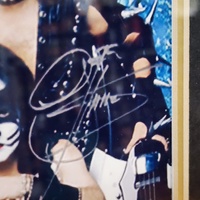 Limited Edition KISS Framed Photo Memorabilia Collage 72 of 500 58cm x 48cm