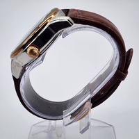 Thomas Earnshaw Longitude Automatic Skeleton Watch Brown Leather Band