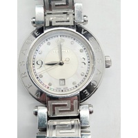 Versace 68Q Ladies Watch Mother of Pearl Dial Silver Steel Swiss Made
