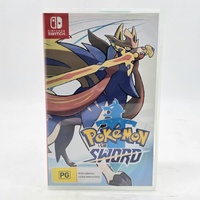 Pokémon Sword Nintendo Switch Game Cartridge