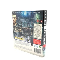 Binary Domain PS3 Sony PlayStation 3 Sega PAL Action Shooter Game