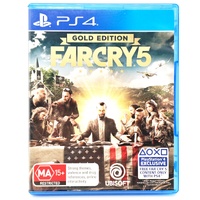 Far Cry 5 Gold Edition PS4 PlayStation 4 Game Ubisoft