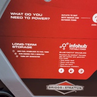 Briggs & Stratton Q6500 6500W QuietPower Inverter Generator