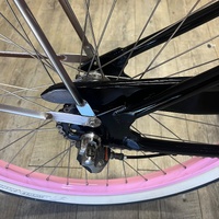 Electra The Betty 3 Speed Cruiser Bike Women Black Pink Street Ride Series