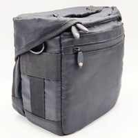 Sharpshot Camera Bag Padded DSLR Shoulder Case with Dividers 120cm Strap