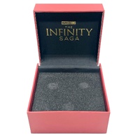 Marvel Iron Man Arc Reactor Glow Magnetic Pin COA Boxed Infinity War