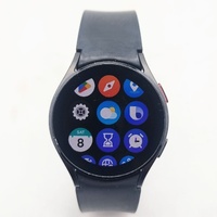Samsung Galaxy Watch4 Smartwatch BT SM-R860 Aluminum Case Black Band