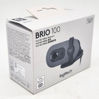 Logitech Brio 100 Full HD 1080p Webcam Graphite