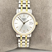 Tissot 1853 Two Tone Ladies Watch T825/925 Sapphire Crystal Swiss Made Date