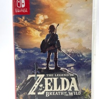 The Legend of Zelda Breath of the Wild Nintendo Switch Game