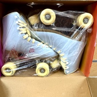 Impala Quad Roller Skates Sky Blue Yellow Womens Size US 7