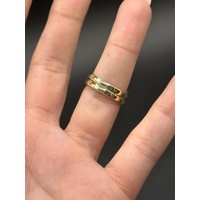 Ladies 9ct Yellow Gold Diamond Bridal Ring Set