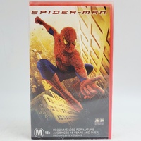 Spider-Man 2002 VHS Video Cassette Movie Columbia TriStar PAL CST 32161