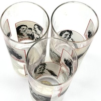 Coca-Cola Luminarc Mirror Mirror Glasses Set of 3 Made in France Collectable