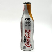 Coca-Cola Set of 4 Vintage 2012 250ml Assorted Bottles Collectible