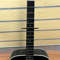 Yamaha FG-425 Vintage 1988 Rare Black Acoustic Guitar Made in Taiwan