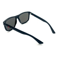 Gucci GG0010S 001 58mm Black Square Sunglasses Signature Stripe with Case