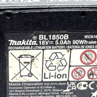Makita BL1850B 18V LXT 5.0Ah Lithium-Ion High Capacity Battery Pack
