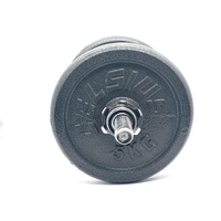 Celsius 50kg Dumbbell Weight Set Cast Iron Fitness Home Gym Gear