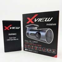XView XV20DVR Barrel Dash Cam Full HD 1080P WiFi GPS 152° Wide Angle