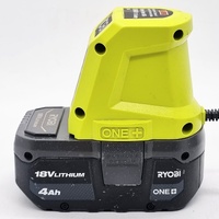 Ryobi ONE+ 18V Battery Charger IntelliPort System with 4.0Ah Battery