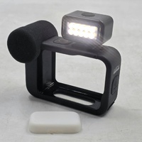 GoPro Media Mod with Light Mod for Hero 9 10 11 12 13 Black Vlogging