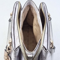 GUESS Cathleen Logo Tote Bag White Blush Women’s Handbag