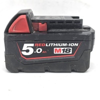 Milwaukee M18 18V RedLithium-Ion 5.0Ah Extended Capacity Battery Pack M18B5