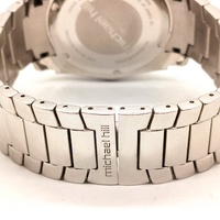 Michael Hill Mens 1/2 Carat Diamond Watch 9305 Chronograph Stainless Steel