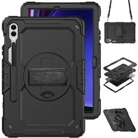 EFM Baja Rugged Case Samsung Galaxy Tab A9+ 11 Inch 3 in 1 Black Cover