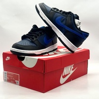Nike Dunk Low GS Midnight Navy Game Royal Black Shoes DH9765-402 Size 6Y