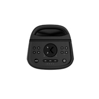 BlueAnt X4-BK 50W Portable Bluetooth Party Speaker Black with Microphone