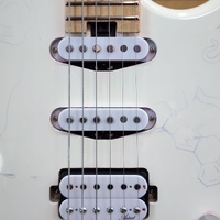 Artist AS88 Pearl White Electric Guitar with Floyd Rose Special Tremolo