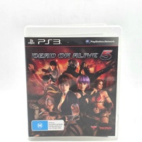 Dead or Alive 5 Sony PlayStation 3 PS3 Fighting Game DOA5 Complete with Manual