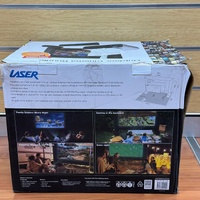 LASER PJT-BYCBL-040 1080P Outdoor Cinema Bundle 144 Inch Screen