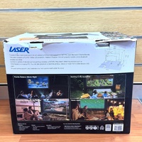 LASER PJT-BYCBL-040 1080P Outdoor Cinema Bundle 144 Inch Screen