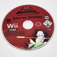 Avatar The Last Airbender Into The Inferno Nintendo Wii Game THQ