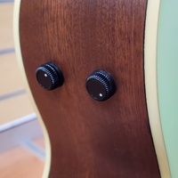 Fender Newporter Player Acoustic Electric Guitar Surf Green 20 Fret