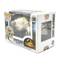 Funko POP Movies Jurassic World Dominion Atrociraptor Ghost 1205 Vinyl Figure