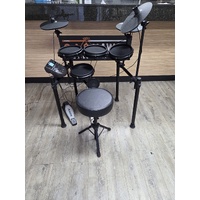 Alesis Electronic Drum Kit Advanced Six-Piece Electronic Drumset with Seat